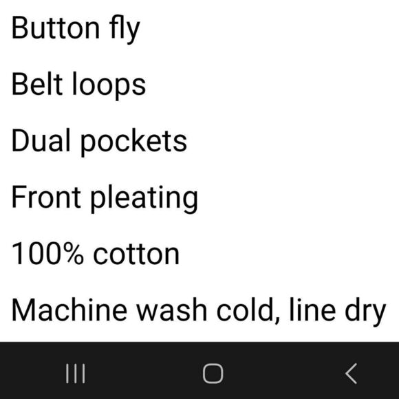 AMENDI Karl Shorts  Button Fly kaki Green NWT - Picture 5 of 5